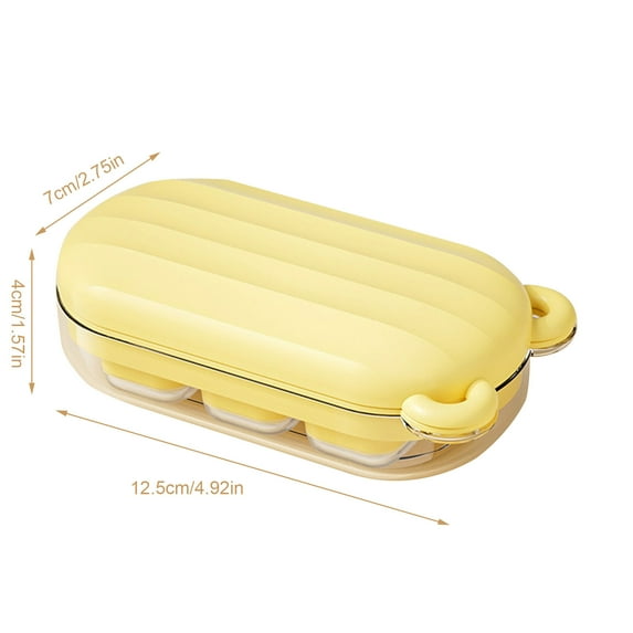 WNFJR Food Grade Ice Box Household Ice Cubes With Lid Mini Press Ice Cell Easy to Clean Ice Tray