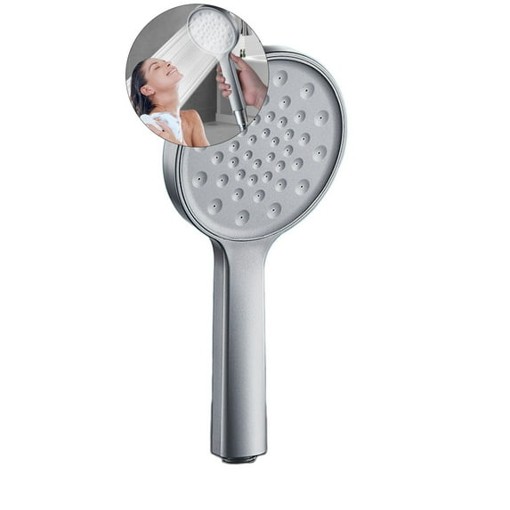 WNFJR Handheld Shower Head, Hand Held Showerhead, High Pressure Shower Head with Self-Cleaning Anti-Clogging Nozzles