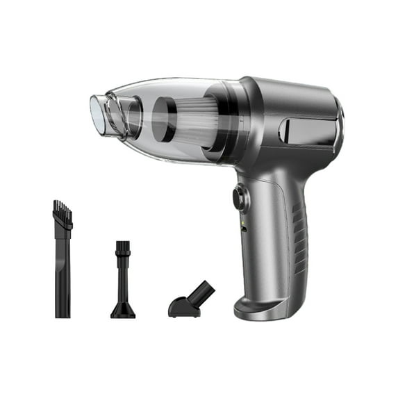 WNFJR Handheld Vacuum Cordless, Car Vacuum Cleaner with Brushless Motor, 2 in 1 Air Duster and Vacuum Cleaner, Mini Hand Held Vacuum Rechargeable for Home, Car, Office, Pet Hair