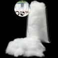 thumbnail image 1 of WNFJR Happy New Year Fake Snow Decoration Artificial Fluffy Snow Fiber Fake Winter Snow Stuffing Snow Covering for New Year Decoration, 1 of 4