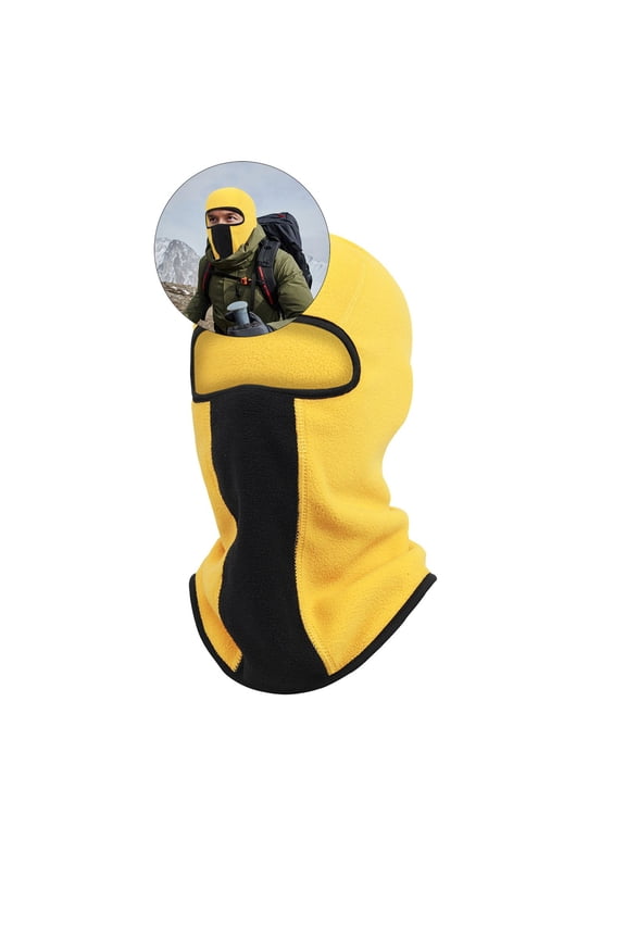 Head Cover - Neck Gaiter Full Face Cover Face Sun Protection Cover for Outdoors Sports Riding Fishing(Yellow)