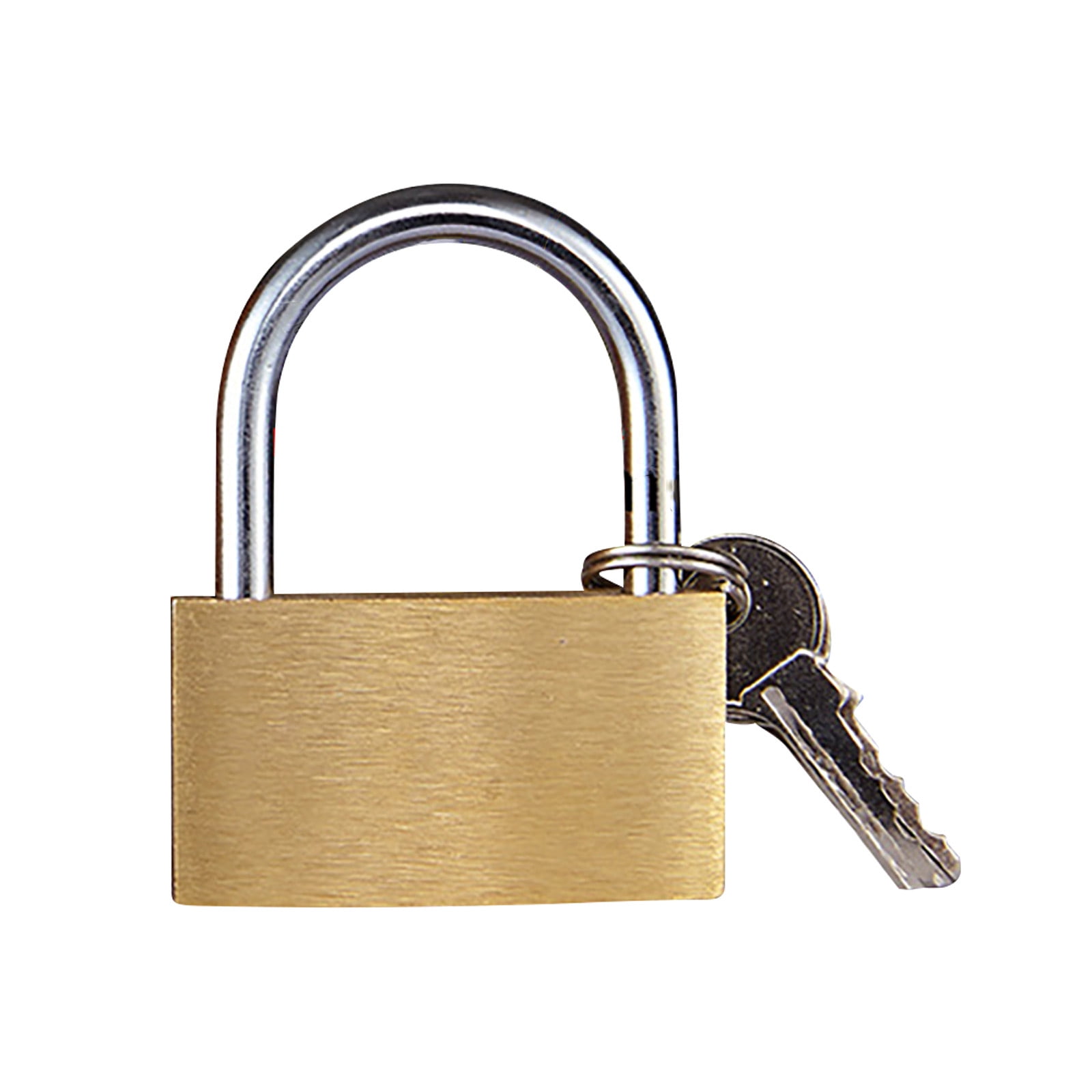 WNFJR HeavyDuty Solid Brass Padlocks with Keyed Alike System 4PCS