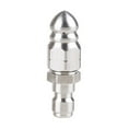 thumbnail image 1 of WNFJR High-Pressure Stainless Steel Pipe Cleaning Nozzle for Powerful Sewer and Drain Unclogging, 1 of 5