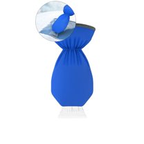 WNFJR Ice Scraper with Glove - Waterproof Car Windshield Scraper No Scratch Comfortable Glove Ice Scraper Windproof Warm Car Scraper Mitt for SUV Vehicle Truck