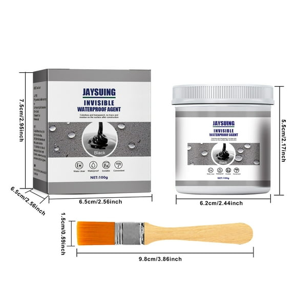 WNFJR Invisible Waterproof Sealant - High-Temperature Silicone Coating - Long-Lasting Leakage Repair Agent - Transparent Protective Sealant for Outdoors
