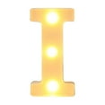 thumbnail image 1 of WNFJR LED Letter Lights A-M Set - Customizable White Plastic Alphabet Standing or Hanging, Warm White LEDs for Night Light & Decor, Ideal for Home, Parties, and Holidays, 1 of 3