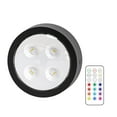 thumbnail image 1 of WNFJR LED Puck Light with 13 Color Options and Remote Control, Push Touch Dimmable for Kitchen, Bedroom, and Stairs, Creates Soothing Ambiance for Night Lighting, 1 of 3