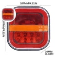 thumbnail image 1 of WNFJR LED Trailer Rear Light | Universal Tail Light for Tow Trucks, Caravans, RVs, Vans, Boats, 1 of 3