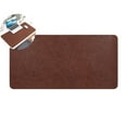 thumbnail image 1 of WNFJR Leather Desk Mat - Non-Slip Waterproof Surface for Home Office, Computer Desk Protector, Keyboard Mouse Pad with Damage Blocking, 1 of 4