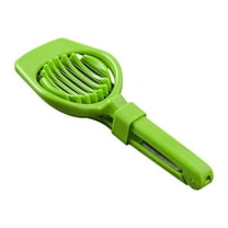 WNFJR Lemon Slicer, Lemon Cutter, Tomato Slicer Vegetable Cutter Round Lemon Egg Slicing Tool Multipurpose Handheld Round Fruit Tongs Onion Holder Handheld Slicer Household Kitchen Tool