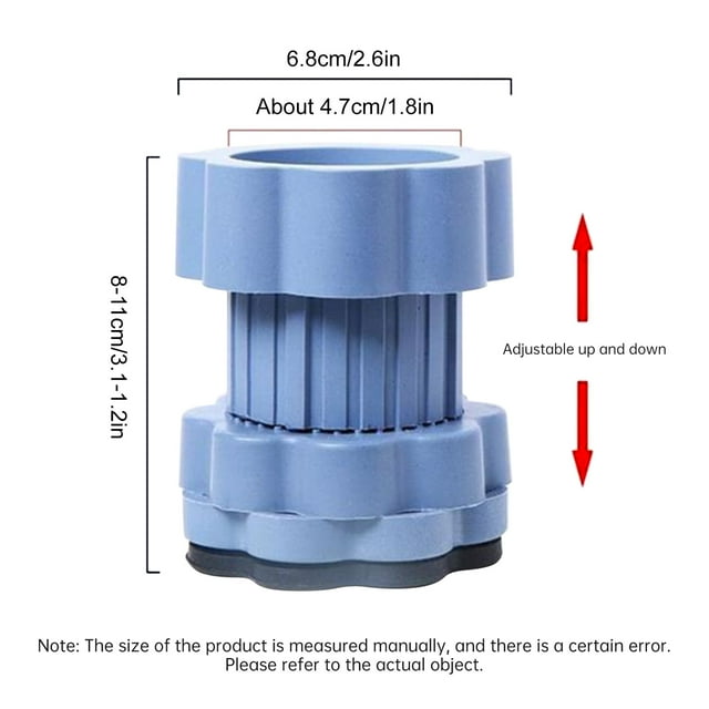 WNFJR Leveling Feet for Appliance, Adjustment Leveling Legs for Washing