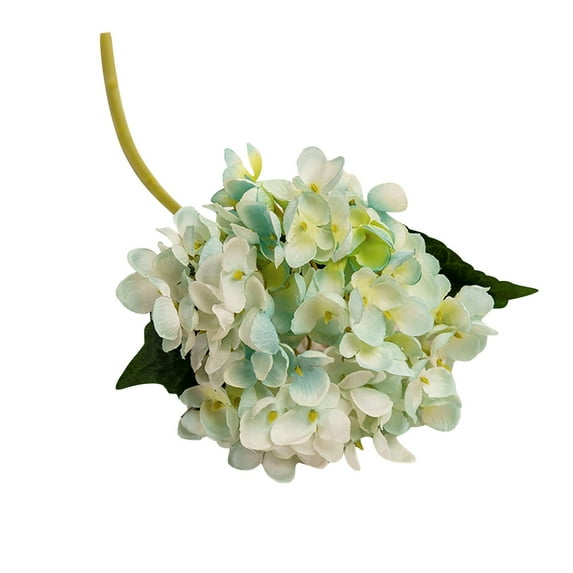WNFJR Lifelike Faux Hydrangea Flowers Home Decor: Outdoor Weatherproof Artificial Flower Bouquet, DIY Wedding Centerpiece Simulated Flowers, Multipurpose Fake Hydrangea Plants Decor.