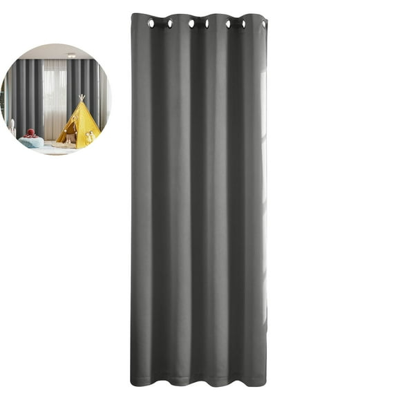 WNFJR Light Blocking Curtains Thermal Insulated Window Drapes Darkening Room Curtains for Living Room Bedroom Grommet Blackout Curtains