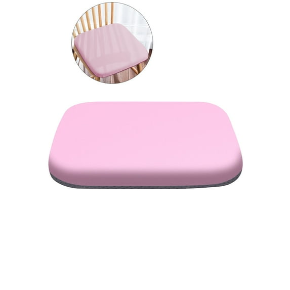 WNFJR Memory Foam Chair Cushion - 14"x14", Non-Slip Breathable Seat Cushion for Kitchen, Office, Classroom, Car - Slow Rebound, Wet Absorbing, Easy Clean
