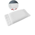 thumbnail image 1 of WNFJR Memory Foam Spa Bath Pillow for Tub Neck and Back Support - 8 Suction Cups, Non-Slip Design, Soft Cushion for Relaxing Soaks, 1 of 4