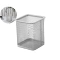 thumbnail image 1 of WNFJR Metal Pen Pencil Holder Cup – Iron Desk Organizer for Office, Home – Durable Mesh Pen Storage Jar for Pens, Pencils & Stationery, 1 of 4