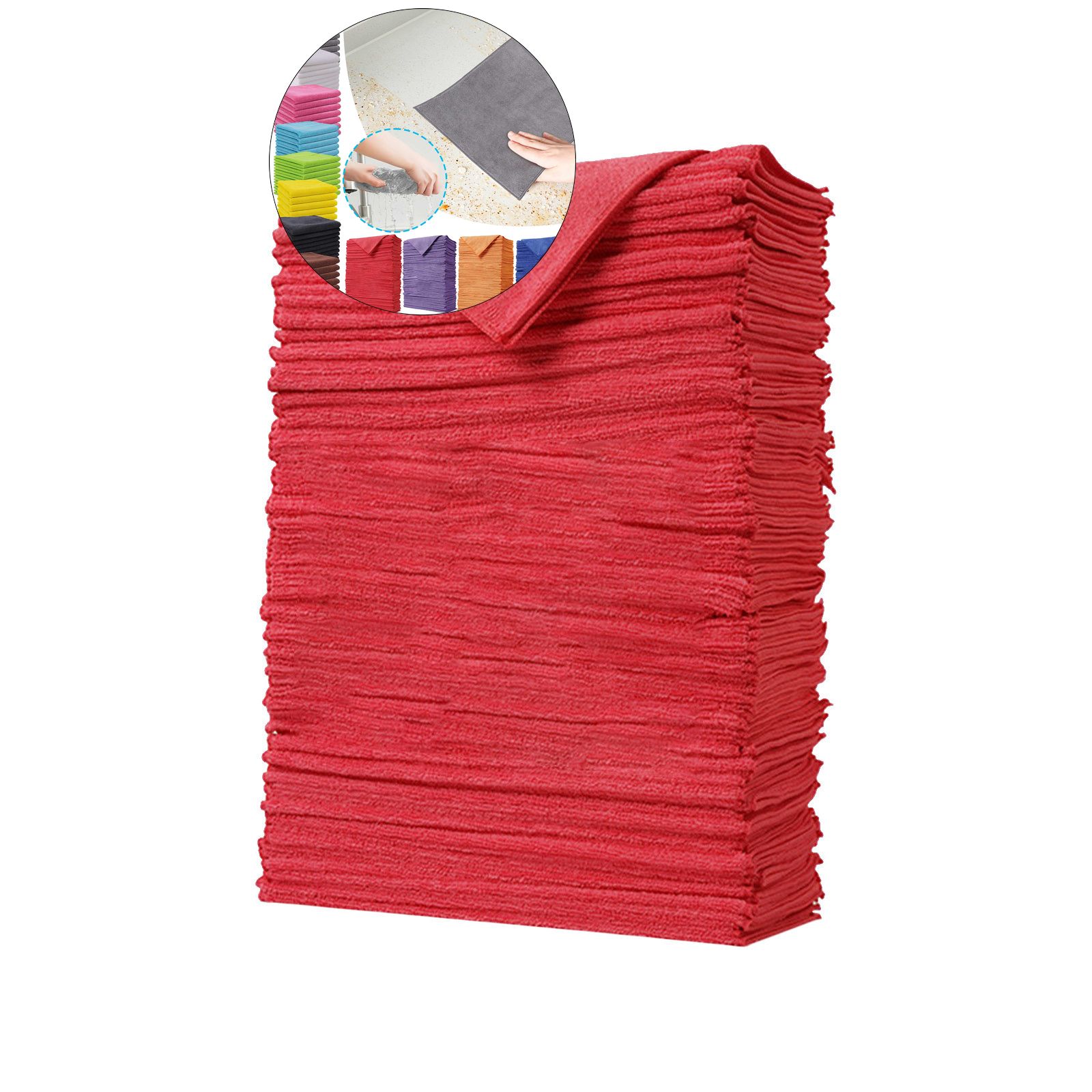 Kitchen Dust Towels WNFJR Microfiber Cleaning Cloth, Dish Towel, Microfiber Cleaning Cloths ...