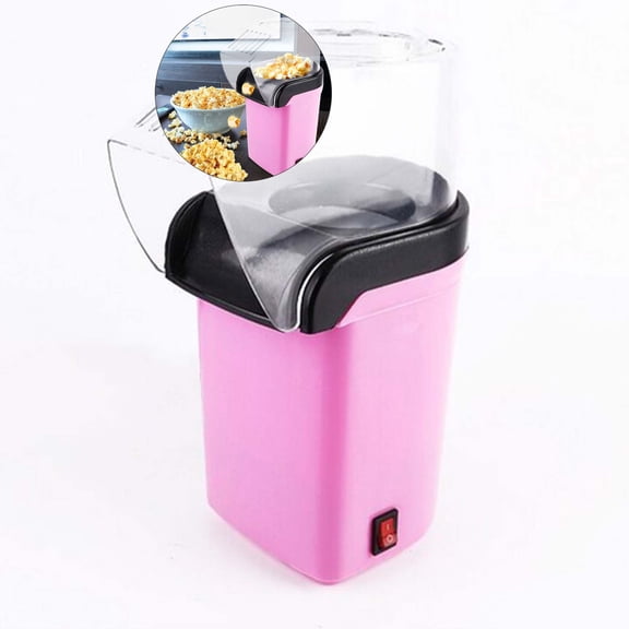 WNFJR Mini Air Popcorn Popper for Home Fast Making Healthy Oil Free Smart Popper Electric No Oil High Pop Rate Personal Small Popped Machine