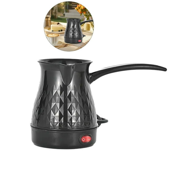 WNFJR Mini Coffee Pot - Fast Heating, Anti-Dry Burn, Long Handle Design, Compact & Portable Hand Brewer for Home & Travel
