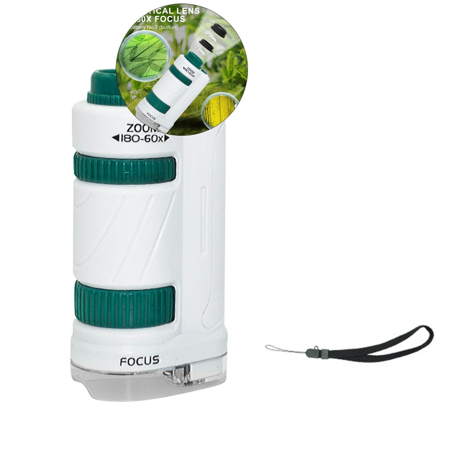 WNFJR Mini Microscope, Your Little Scientist Mini Microscope ...