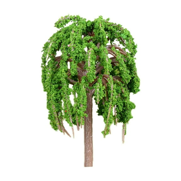 WNFJR Model Tree Resin Cake Topper Mini Tree Model Miniature Tree Sculpture Micro Landscape Plant Hawaii Plant Statue Pine Tree Figure Toy Tropical Party Favor Variety Bonsai