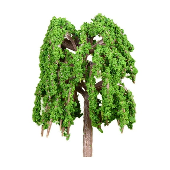 WNFJR Model Tree Resin Cake Topper Mini Tree Model Miniature Tree Sculpture Micro Landscape Plant Hawaii Plant Statue Pine Tree Figure Toy Tropical Party Favor Variety Bonsai