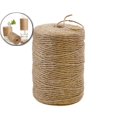 thumbnail image 1 of WNFJR Natural Jute Twine 262 Feet Long Twine String for Crafts Gift Wrapping Packing Gardening Crochet Knitting Decor, 1 of 6