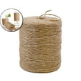 thumbnail image 1 of WNFJR Natural Jute Twine 656 Feet Long Twine String for Crafts Gift Wrapping Packing Gardening Crochet Knitting Decor, 1 of 6