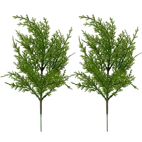 WNFJR Norfolk Artificial Christmas Branches, Faux Greenery for Holiday Decor, Indoor/Outdoor Festive Branches, DIY Christmas Centerpiece Decoration