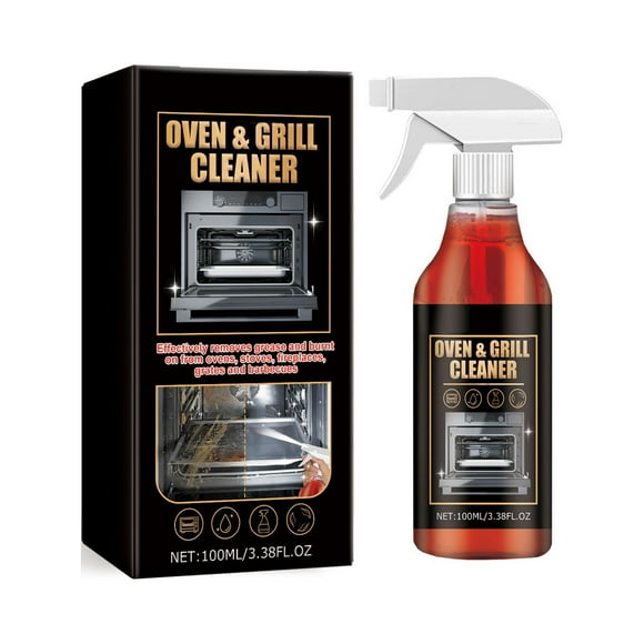 WNFJR Oven Cleaner & Grill Cleaner 100ml - Heavy Duty Fast Acting & Easy to Use, Degreaser Cleaning Agent, Heavy Duty Oven Cleaner