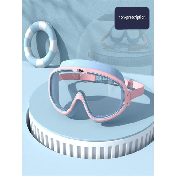 WNFJR Panoramic HD Swim Goggles with Wide-Angle Vision and Anti-Fog Coating - Ideal for Indoor and Outdoor Swimming, Snorkeling, and Diving