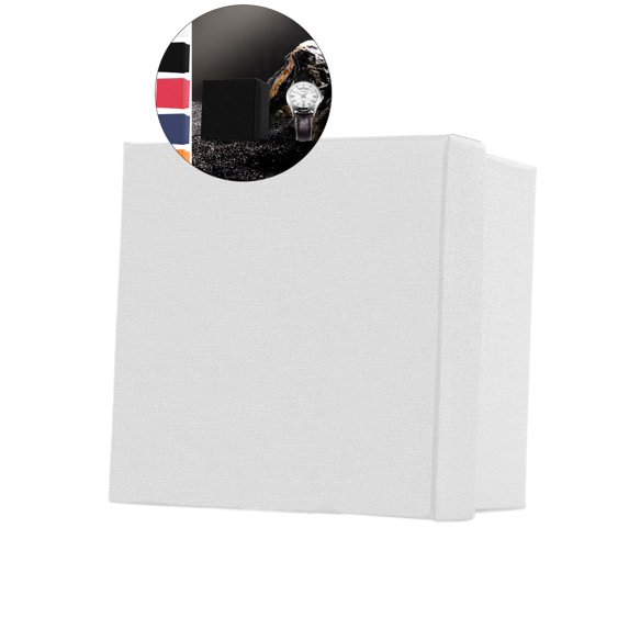 WNFJR Paper Watch & Bracelet Box - Stylish & Durable Jewelry Storage & Display Case | Travel-Friendly, Scratch-Proof | Perfect for Gifts & Proposals