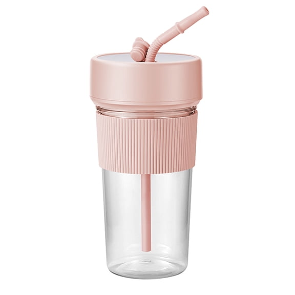 WNFJR Portable 6-Blade Blender for Shakes and Juices – Easy-to-Clean with Integrated Straw Enjoy Smoothies on the Go