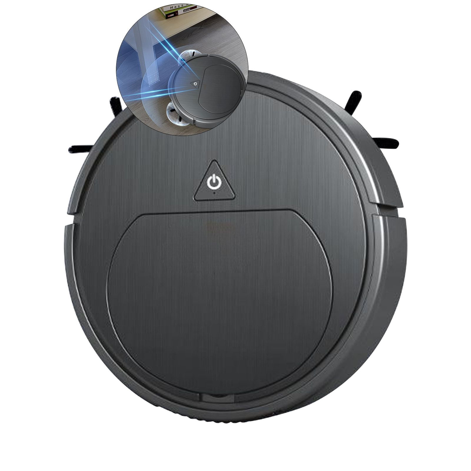 WNFJR Robot Vacuum and Mop Combo, 2 in 1 Mopping Robot Vacuum Cleaner, Robotic Vacuum, Ideal for Hard Floor, Pet Hair, Low-Pile Carpet