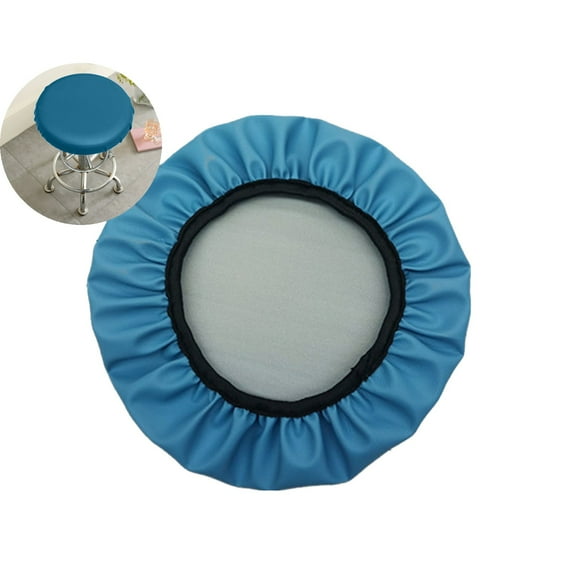 WNFJR Round Stool Covers - Stretchable Washable Bar Stool Seat Cushion Slipcovers with Elastic for Chairs
