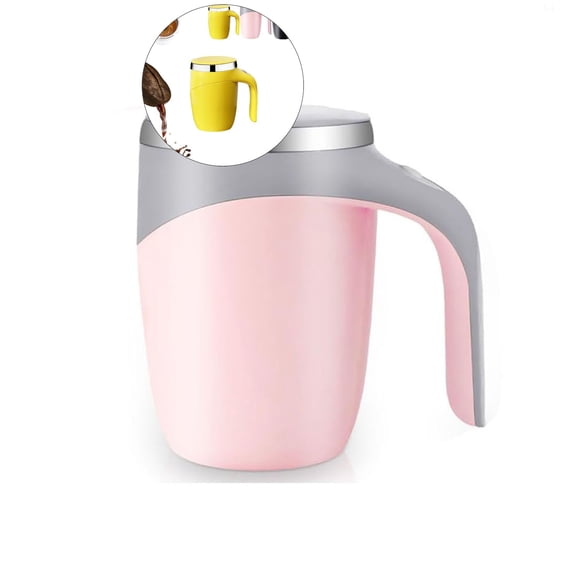 WNFJR Self Stirring Mug, Rechargeable Automatic Magnetic Self Stirring Coffee Mug, Rotating Home Office Travel Mixing Cup for Office, School, Gym