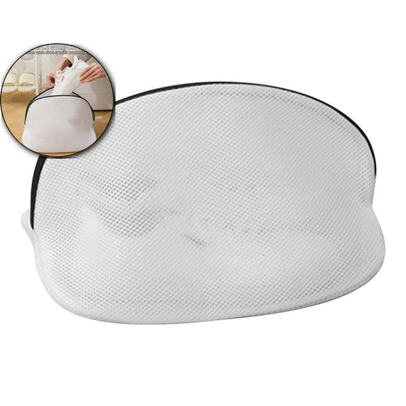 WNFJR Shoes Wash Bags Sneaker Mesh Washing Bag Shoe Cleaning Laundry Bag Large Size Bag for Gym Shoes Slipper