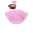 thumbnail image 1 of WNFJR Silicone Air Fryer Liners, Air Fryer Liners, Airfryer Liners, Air Fryer Silicone Liners, Air Fryer Liner Reusable(Pink), 1 of 4