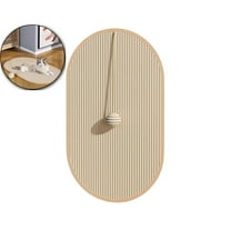 WNFJR Sisal Cat Scratcher Mat with Sisal Ball, Cat Wall Scratcher Cat Scratchers for Indoor Cats, Cat Scratch Pad Carpet Rug, Wall Mounted Cat Scratching Mat Protect Wall and Sofa
