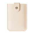 thumbnail image 1 of WNFJR Slim Leather Card Holder with Snap Button - Compact Business Card Wallet for Easy ID and Money Storage, 1 of 2
