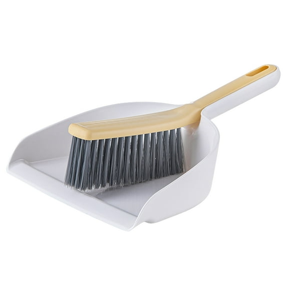 WNFJR Small Handheld Dustpan and Brush Set, Compact Besom and Dustpan for Home Cleaning, Multi-Color Hand Besom and Dustpan Set, Mini Sweeping Tool for Hard-to-Reach Places