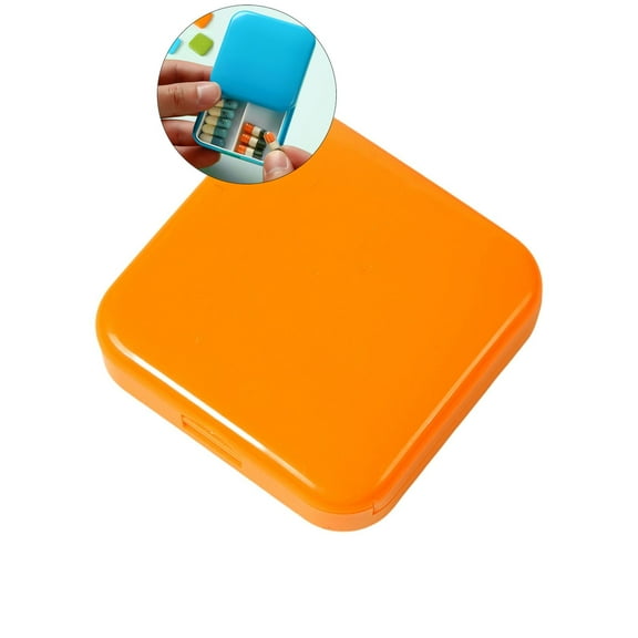 WNFJR Small Pill Box, Small Pill Case Organizer Pocket Pill Box Portable Pocket Pill Box Daily Pill Container Medication Travel Case Pill Holder Medicine Case Small Pill Box for Purse