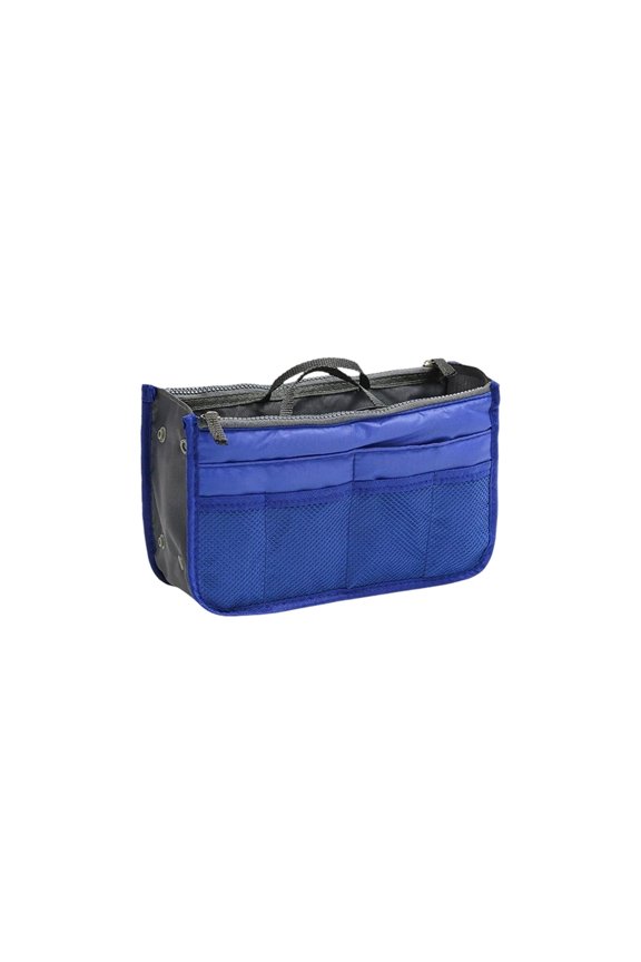 Spacious Organizer Bag, Multifunctional Liner Bag, Multiple Compartments for Easy Access, Ideal for Travel, Work, and Daily Use, Perfect for Professionals and Travelers Blue
