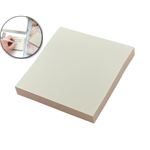 WNFJR Sticky Notes 3x3 in Post, Sticky Pads, Strong Adhesive, Recyclable, Self-Stick Pads, Easy to Post for Home, Office, Notebook, 100 Sheets/pad