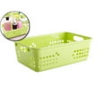 thumbnail image 1 of WNFJR Storage Baskets, Small Plastic Organizer Basket Bin, Plastic Storage Baskets, Organizer Baskets with Grip Handles，Crayon Storage Tray for Home Office Desktop, Drawers, Shelves, 1 of 6