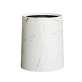thumbnail image 1 of WNFJR Stylish Imitation Marble Double Layer Trash Can - Space-Saving, Durable for Bathroom, Office, and Living Room, 1 of 5
