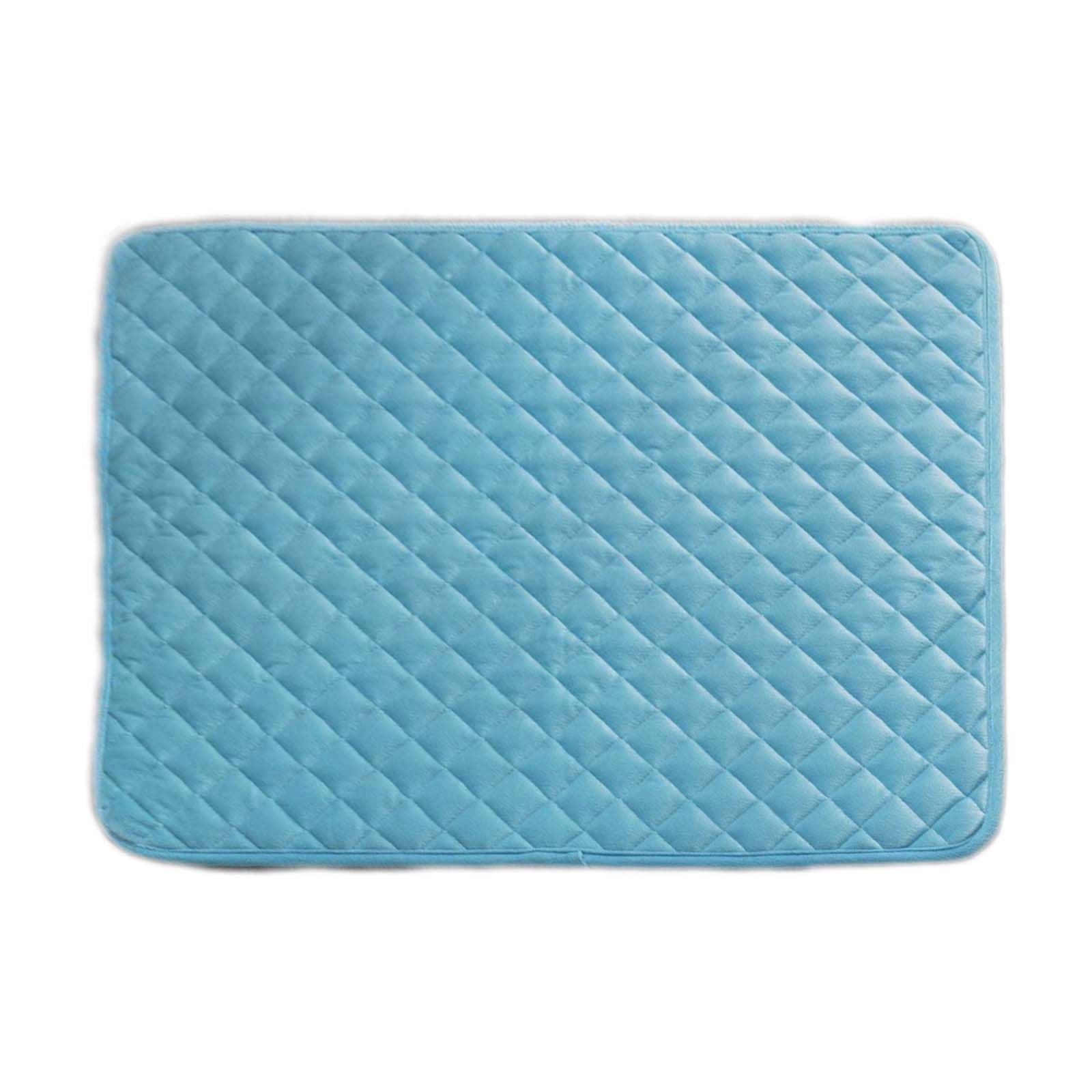 WNFJR Summer Cool Mat with Water Absorption, Safe Top and Bottom Materials, Easy to Carry, Ideal