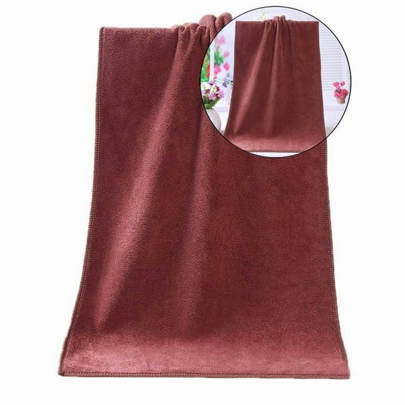 WNFJR Superfine Fiber Bath Towel - Soft, Comfortable, and Absorbent for Adults - Ideal for Hotels and Beauty Salons