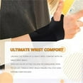 WNFJR Tendon Sheath Pain Relief Wrist Support, Sports Injury Carpal Tunnel Brace, Wrist