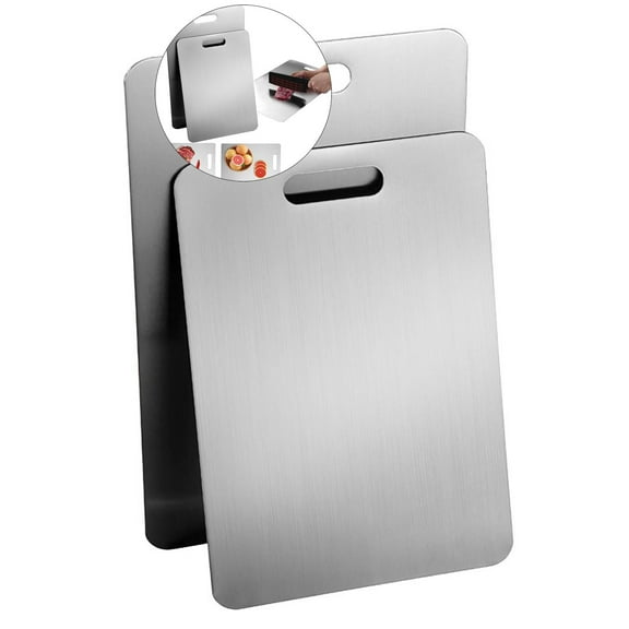 WNFJR Titanium Cutting Board, Titanium Cutting Board, 2025 Best Titanium Cutting Boards for Kitchen, Dishwasher Safe Ideal, Perfect for Various Cooking Tasks